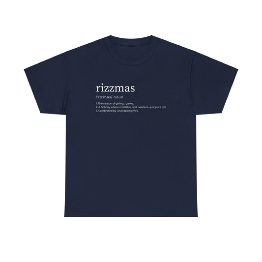 Rizzmas Dictionary Definition T-Shirt