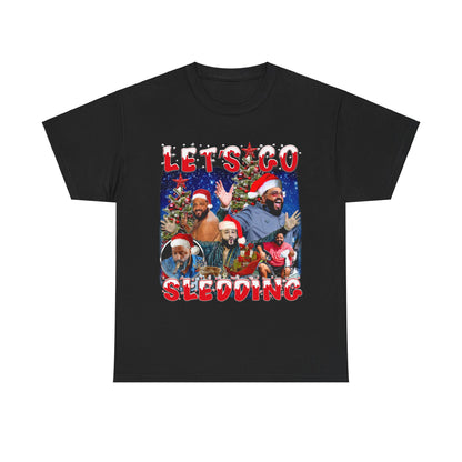 Let's Go Sledding DJ Khaled Christmas T-Shirt