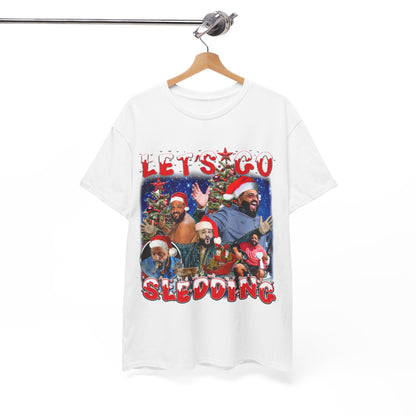 Let's Go Sledding DJ Khaled Christmas T-Shirt